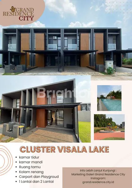 image RUMAH SIAP HUNI DI GRAND RESIDENCE CITY, CLUSTER VISALA LAKE (1)