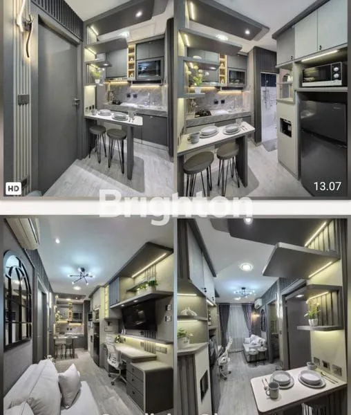 image DUSEWAKAN APPARTEMEN CANTIK FULLFURNISH 1 BR LOKASI GREEN VALEY DAERAH TENGAH KOTA HARGA NEGO (3)