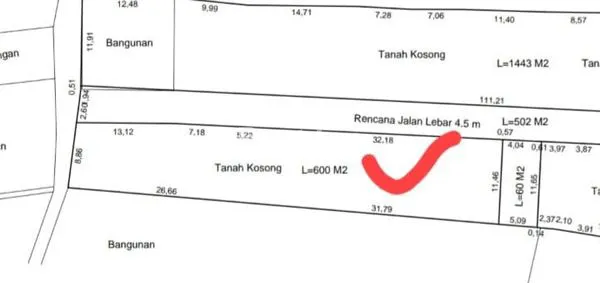 image DI JUAL TANAH 600M LOKASI DEKAT DENGAN PLAZA RENON COCOK UNTUK USAHA BERADA DI PINGGIR JALAN UTAMA HAYAM WURUK DENPASAR  (4)