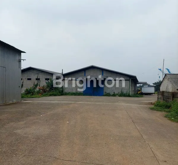JUAL/SEWA GUDANG STRATEGIS LT 10.200M2 DI JABABEKA CIKARANG UTARA. SHM, AKSES TOL & KONTAINER MUDAH