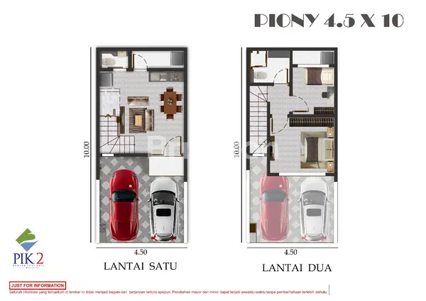 image RUMAH CANTIK MINIMALIS 2-BEDROOM DI PIK 2 CLUSTER HAWAII (4)