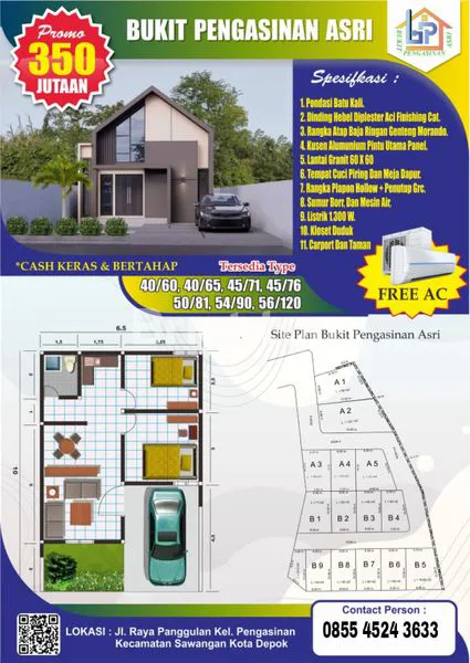 image DIJUAL RUMAH CUKUP BOOKING 3JT  (3)