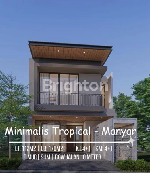 image RUMAH BARU MANYAR TIRTOYOSO MANYAR TIRTOASRI SURABAYA  MINIMALIS TROPIS (1)