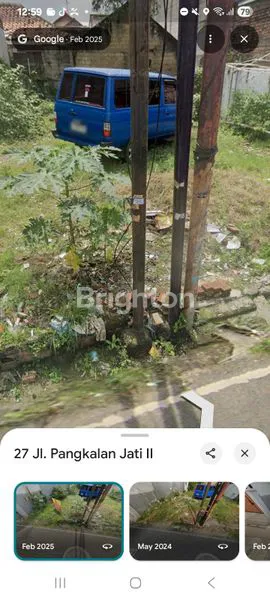 PANGKALAN JATI 2 - TANAH SHM 169 M2 - PANGKALAN JATI - CIPINANG MELAYU - MAKASAR - JAKARTA TIMUR