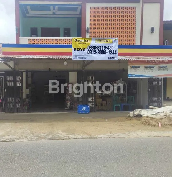 RUKO SIAP HUNI PINGGIR JALAN UTAMA BENGKAYANG - PONTIANAK