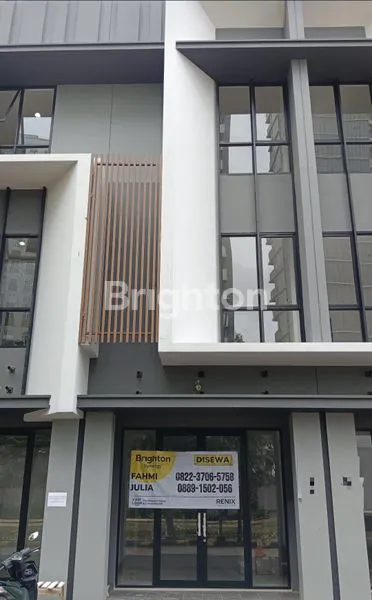 RUKO BRAND NEW  3 LANTAI PROMENADE AKASA PURE LIVING BSD