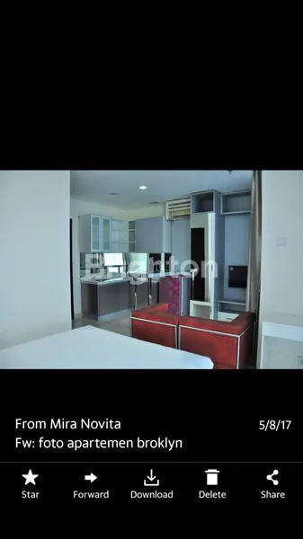 image APARTMEN NYAMAN TEPAT DEPAN BINUS - BROOKLYN ALAM SUTERA. (2)