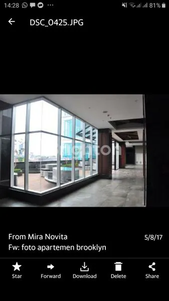 image APARTMEN NYAMAN TEPAT DEPAN BINUS - BROOKLYN ALAM SUTERA. (5)