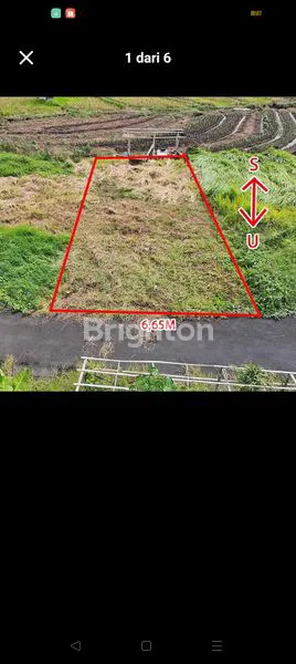 INVESTASI TANAH 109M², ZONA KUNING, AKSES MUDAH