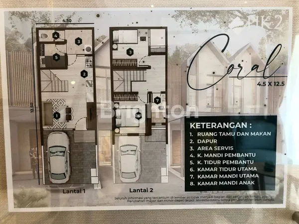 image RUMAH BRAND NEW PIK 2 CLUSTER DENVER LT52 LB85 PPJB 3 BEDROOM 2 BATHROOM TELUK NAGA TANGERANG (8)