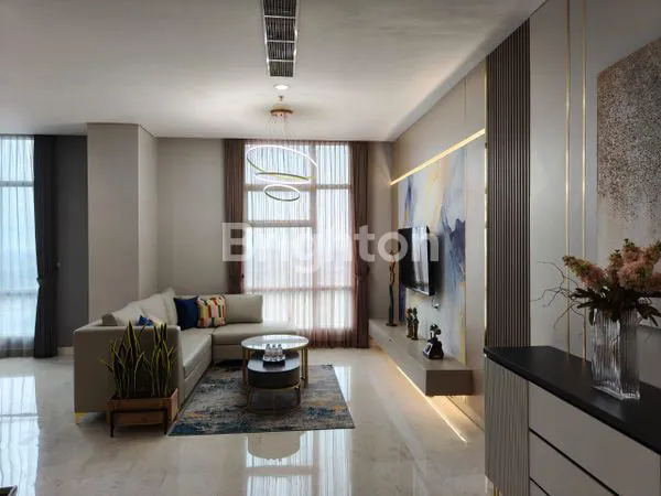 image APARTEMEN MEWAH GRAND SUNGKONO LAGOON TIPE PENTHOUSE 2 LANTAI 3+1 BR VIEW CITY FULL FURNISHED + ELEKTRONIK BARU GRESS (1)