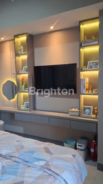 image BELLA APARTEMEN DI ATAS MALL PAKUWON CITY STUDIO FULL FURNISHED + ELEKTRONIK, VIEW POOL & CITY (1)