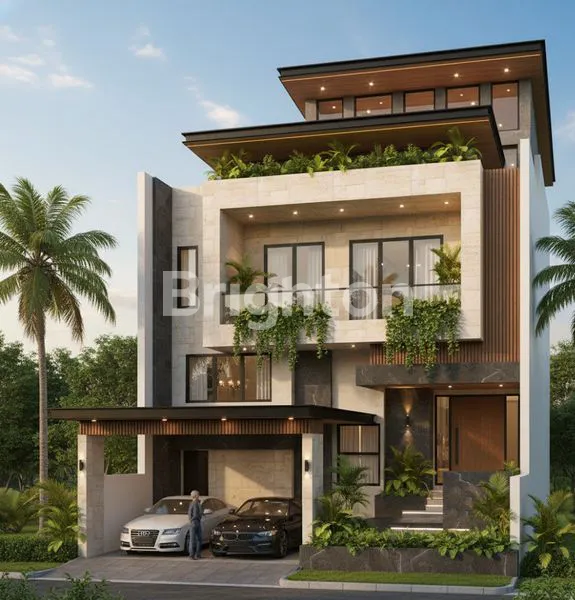 image RUMAH BARU MINIMALIS DI CITRALAND DENGAN LIFT 3 LANTAI (1)