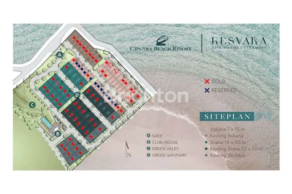 image TANAH KAVLING SIAP BANGUN DI CIPUTRA BEACH RESORT (2)