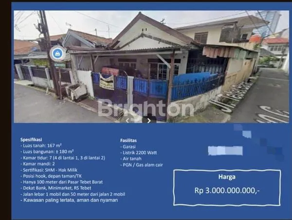 image RUMAH HITUNG TANAH DI  TEBET JAKARTA SELATAN (1)