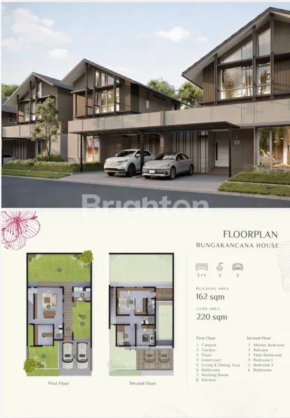 image RUMAH BARU 2 LANTAI DI TATAR BUNGAWARI, DEKAT IKEA & WAHOO (2)