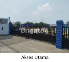 JUAL PABRIK HABIS RENOVASI TOTAL ,AREA STRATEGIS JATI UWUNG TANGERANG