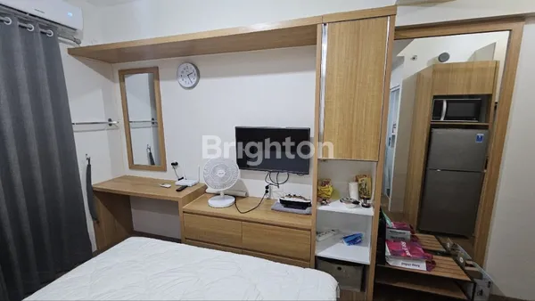 image DIJUAL APARTEMEN STUDIO FULL FURNISH PODOMORO GOLF VIEW TOWER CORDIA LT 11 DEKAT EXIT TOL CIMANGGIS (3)