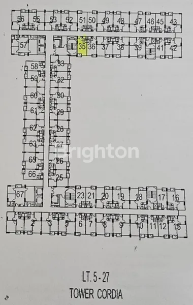 image DIJUAL APARTEMEN STUDIO FULL FURNISH PODOMORO GOLF VIEW TOWER CORDIA LT 11 DEKAT EXIT TOL CIMANGGIS (5)