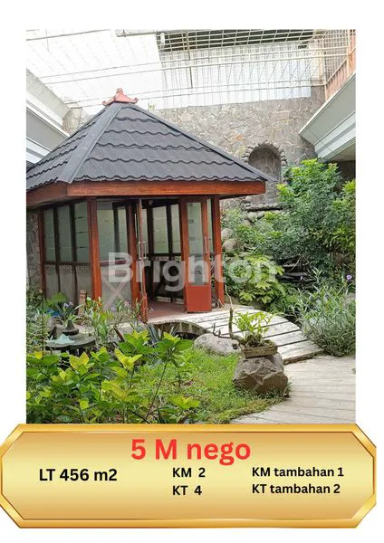image RUMAH CANTIK DAN MURAH PUOL LT 456M² DI TAMAN BOROBUDUR, DEKAT KAMPUS (1)