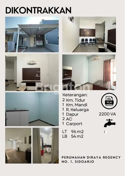 image RUMAH SIAP HUN, TINGGAL BAWA KOPER DI DIRAYA REGENCY SIDODADI SIDOARJO (4)