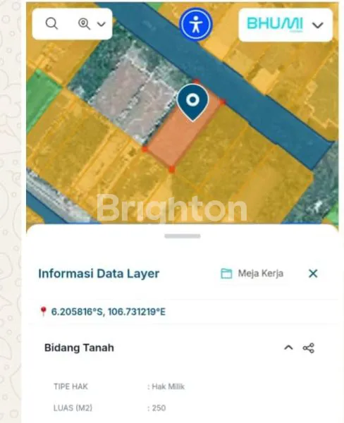 image TANAH LUAS 250M² SHM, LOKASI PREMIUM MERUYA JAKARTA (3)