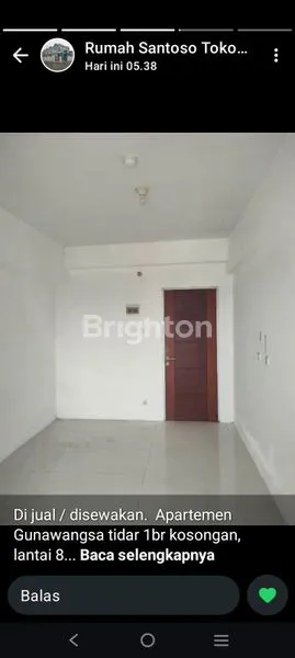 image APARTEMEN GUNAWANGSA TIDAR, LANTAI 8, HARGA TERJANGKAU (2)