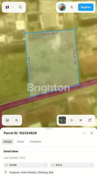 image TANAH 8.1 ARE TOYANING UNGASAN AREA RESORT LUXURY  (2)