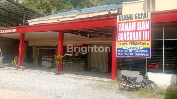 RUKO DIJUAL JALAN LINTAS SUMATERA