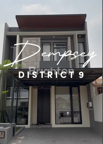 image RUMAH BRAND NEW CITRALAND UTAMA DISTRICT 9 TYPE DEMSEY GREEN HOME MODERN FASLITAS LENGKAP 3KT+1 CLUSTER DEPAN (1)