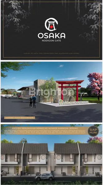 image HUNIAN BERKELAS NUANSA HARMONI JEPANG RUMAH BARU SIAP HUNI HANYA 1 M AN  (2)