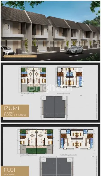 image HUNIAN BERKELAS NUANSA HARMONI JEPANG RUMAH BARU SIAP HUNI HANYA 1 M AN  (3)