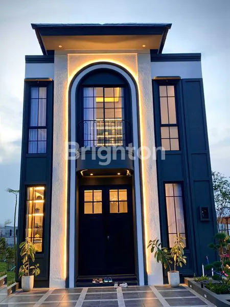 RUMAH BARU MANSION NINE LAKARSATRI GRESIK SURABAYA BARAT 1M FREE FURNISH