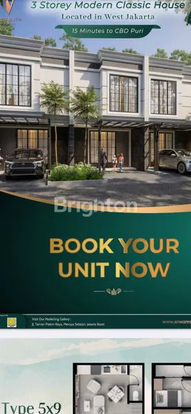 image RUMAH MODERN TROPIS DI ANWA RESIDENCE PURI (1)