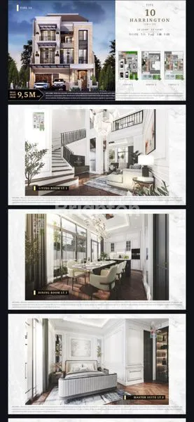 Gambar Property RUMAH MEWAH HARRINGTON DI BUKIT PODOMORO, LT 150M²