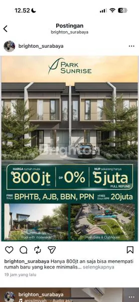 Gambar Property PARK SUNRISE