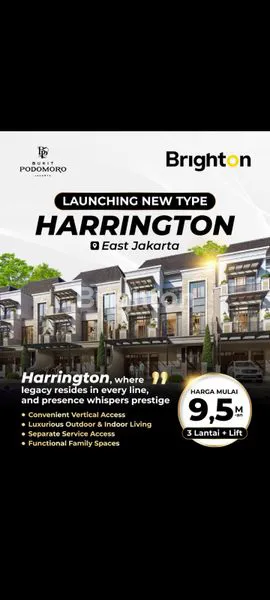 Gambar Property BUKIT PODOMORO EAT JAKARTA 3 LANTAI PLUS HOME LIFT