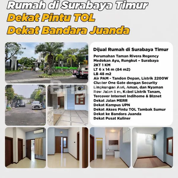 Gambar Property JUAL CEPAT RMH CLUSTER 84M2 TAMAN RIVERA REGENCY