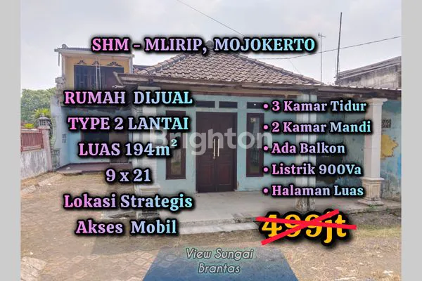 Gambar Property DIJUAL RUMAH & TANAH STRATEGIS MLIRIP MOJOKERTO DEKAT PT AJINOMOTO PT TJIWI KIMIA 15 METER NOL JALAN RAYA