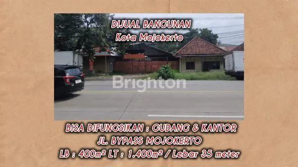 Gambar Property DIJUAL BANGUNAN BISA UNTUK GUDANG & KANTOR