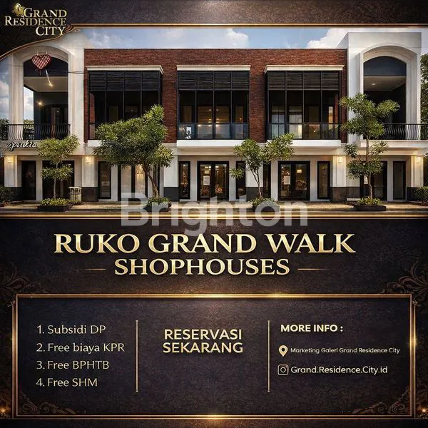 Gambar Property JUAL RUKO DI GRAND RESIDENCE CITY