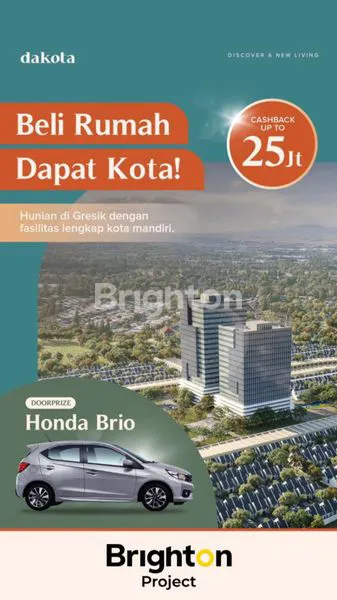 image BELI RUMAH DAPAT KOTA, DAKOTA CITY BARATNYA SURABAYA  (3)