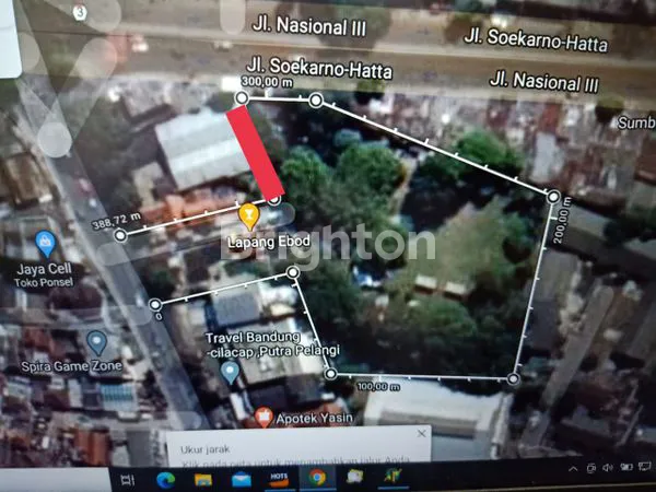 LOKASI SANGAT STRATEGIS, MENGHADAP KEDUA JALAN UTAMA, COCOK UNTUK SEGALA USAHA