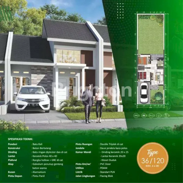 image RUMAH 1 LANTAI SELANGKAH KE RAYA  A. YANI & BANDARA JUANDA DI GRIYA PERMATA GEDANGAN (2)