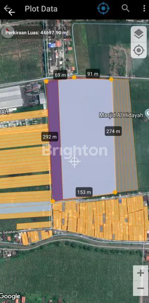 image TANAH SUDAH URUKAN 100 METER JLN PROPINSI KRIAN - MOJOSARI (1)