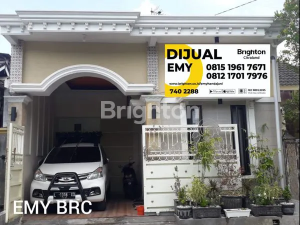 image RUMAH FULL FURNISH BESERTA MOBIL DI PERUM GREEN MENGANTI (1)