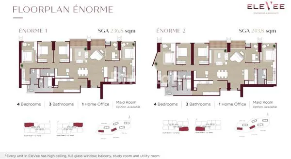 image PENTHOUSE ELEVEE PET FRIENDLY 4BR ENORME DI ALAM SUTERA TANGERANG (2)