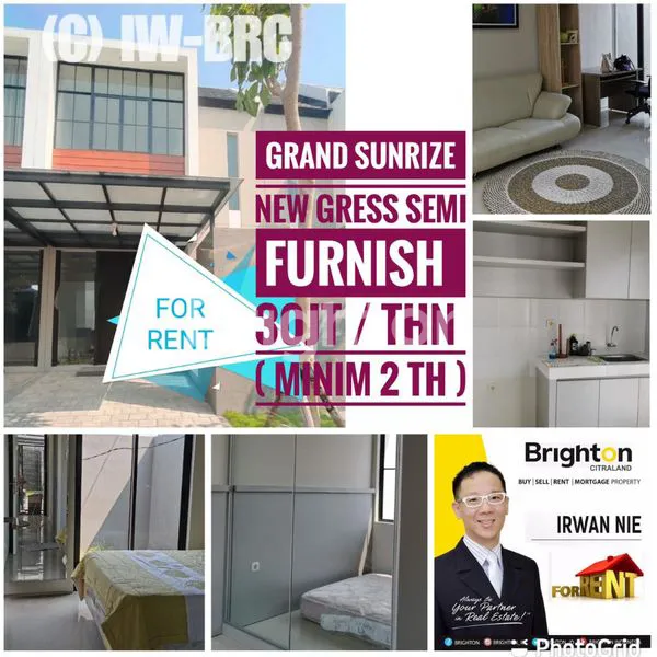 Gambar Property RUMAH GRAND SUNRISE 2 LANTAI FULL FURNISHED