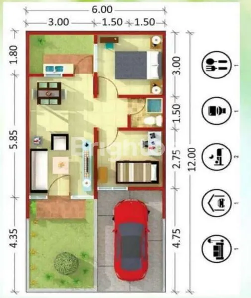 image RUMAH BARU DI WONOREJO RUNGKUT SELANGKAH KE OERR (2)