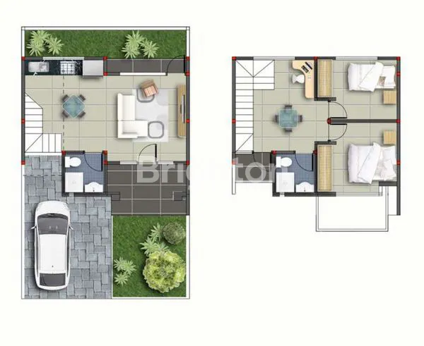 image RUMAH BARU SMART HOME TYPE SMART TOWNHOUSE SURABAYA (3)